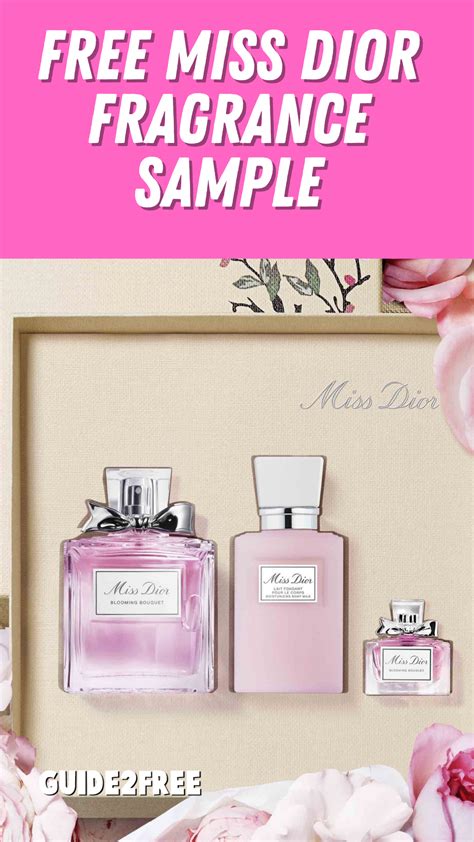 dior parfum sample|christian dior perfume samples free.